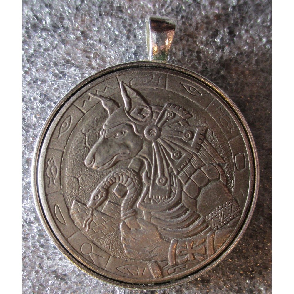 Fantasy ANUBIS High Relief Coin , PENDANT